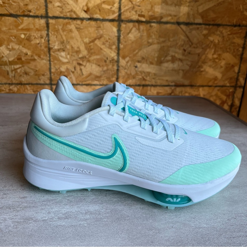 Nike Air Zoom Infinity Tour Next %‎ Mint Foam Mens Golf Shoes Sz 8.5